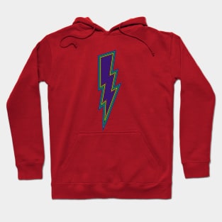 Purple Lightning Bolt Hoodie